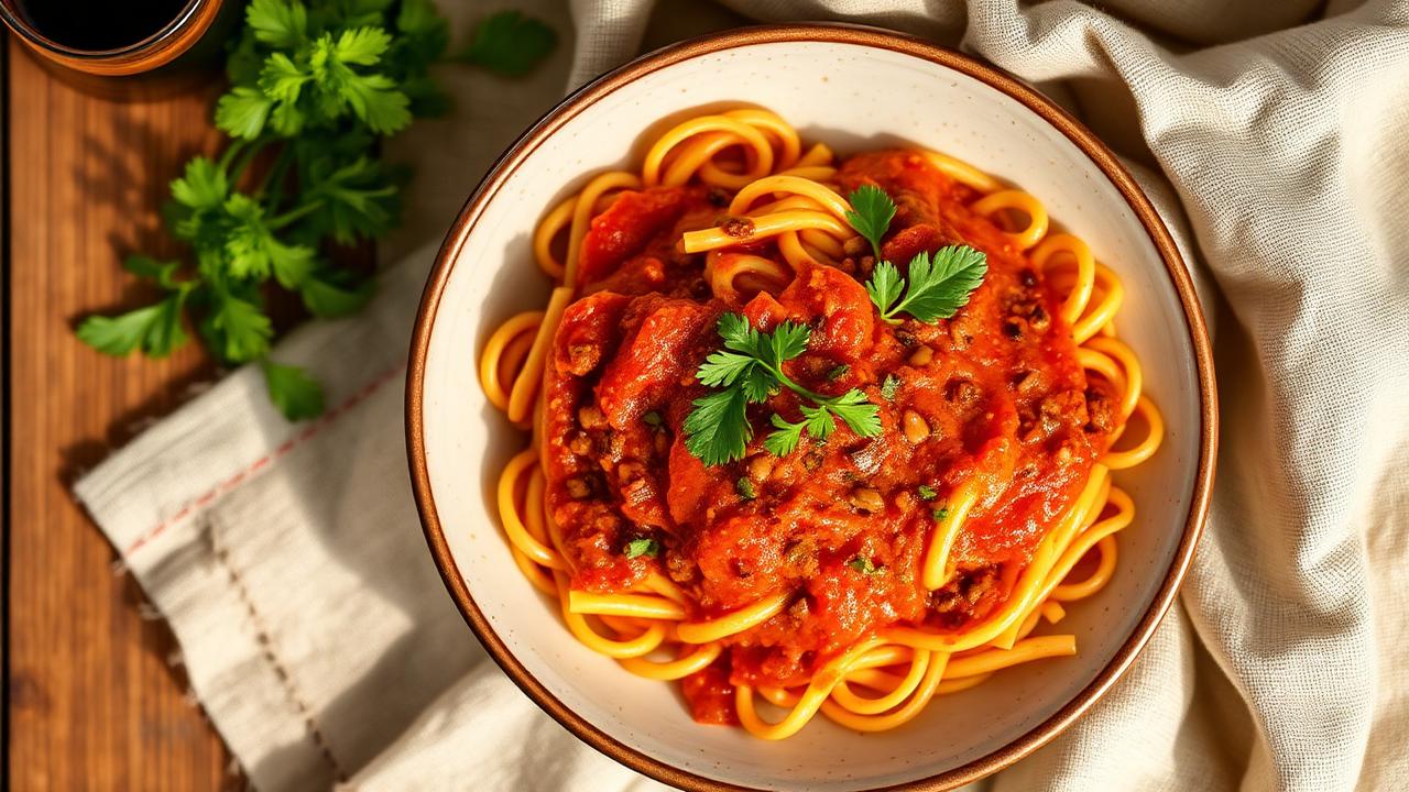 High-Protein Lentil Pasta Arrabbiata